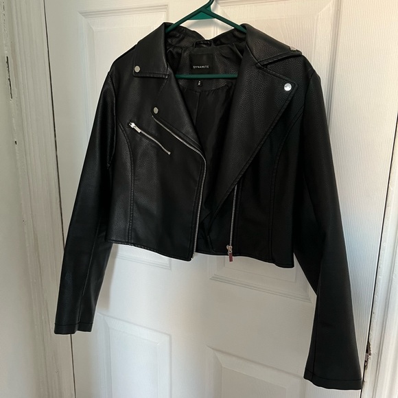 Dynamite leather jacket - Picture 3 of 3